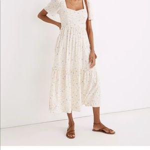 Madewell tiered maxi dress